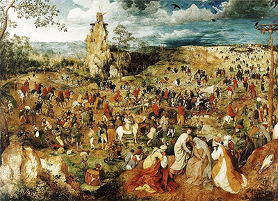 The Procession to Calvary Pieter Bruegel